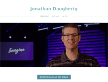 Tablet Screenshot of jonathandaugherty.com